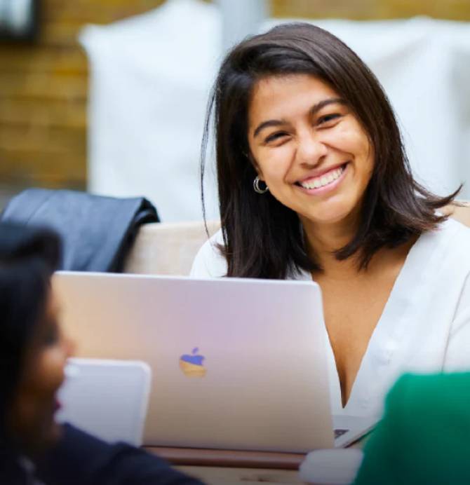 Image of smiling LBS student