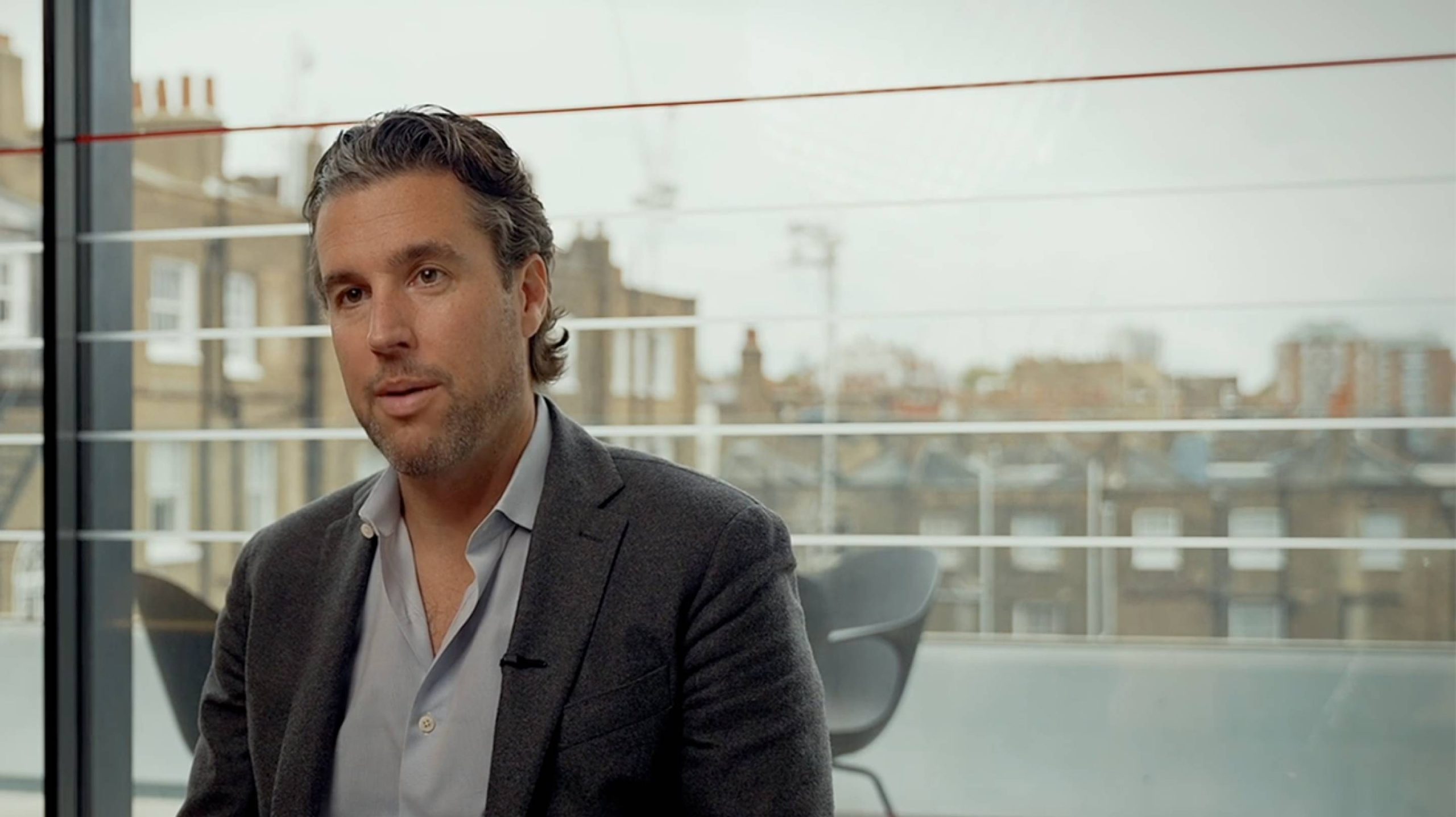 Still from video of Jason Schretter